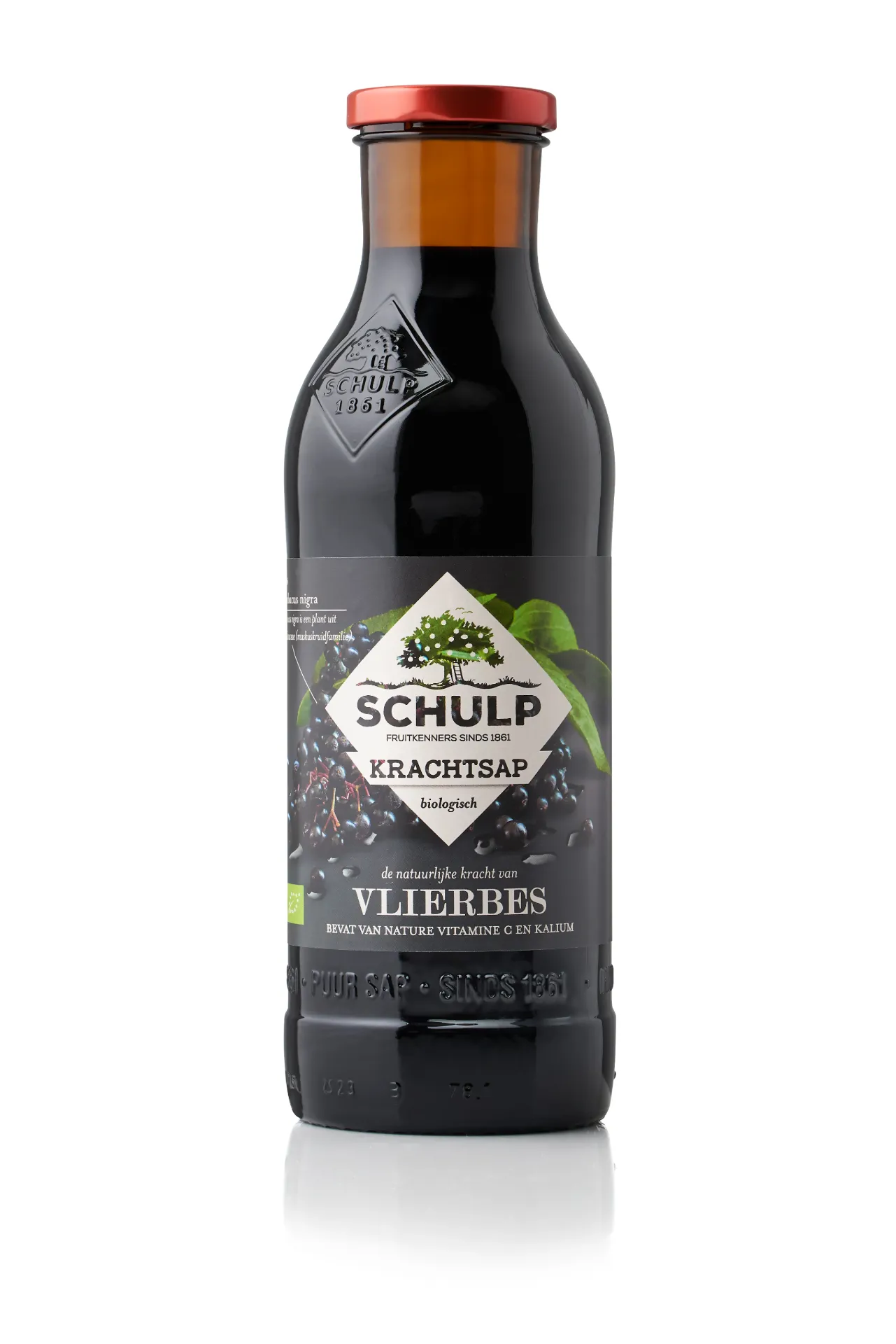 Krachtsap Vlierbessensap puur - 0,75l