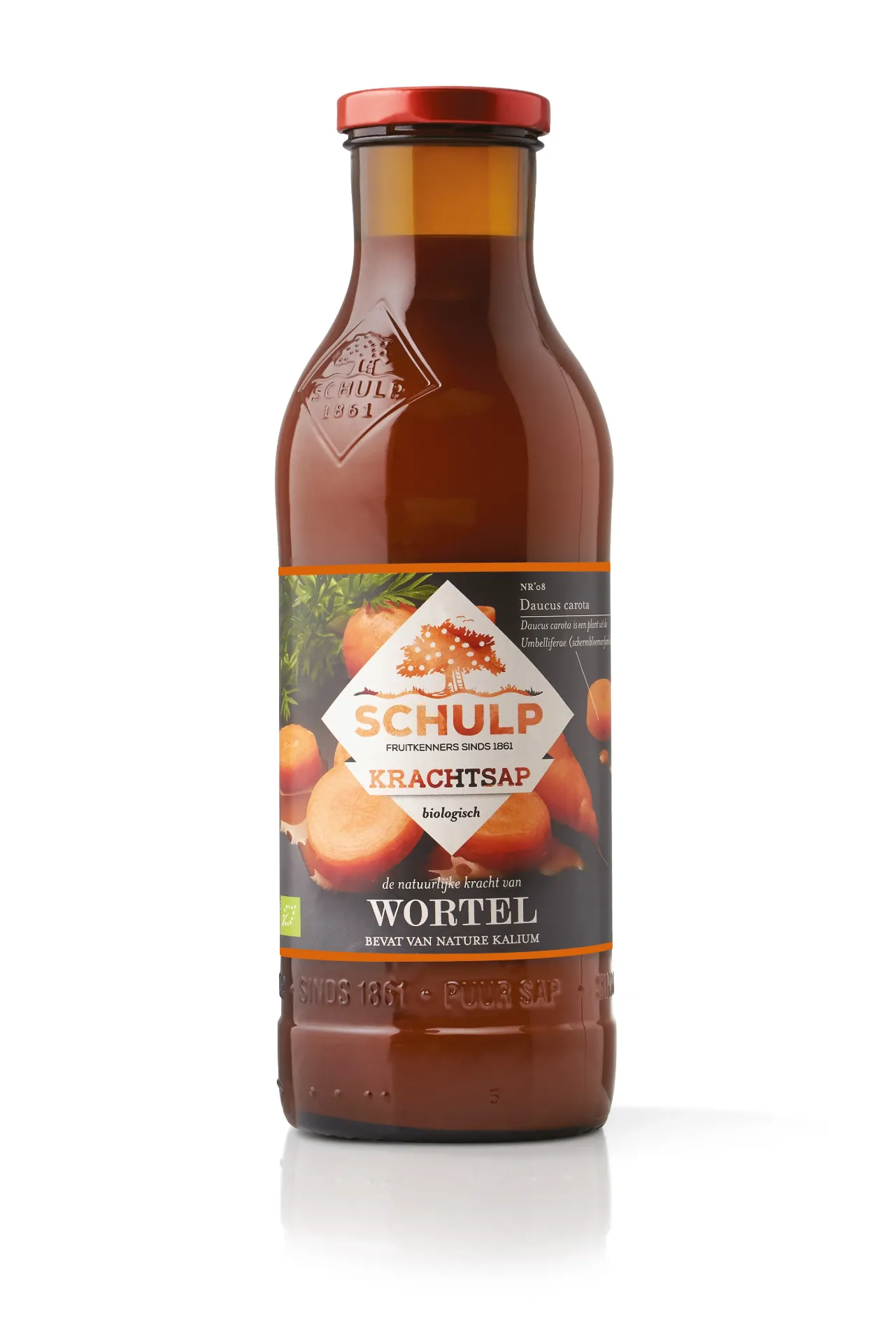 Krachtsap Wortelsap puur - 0,75l
