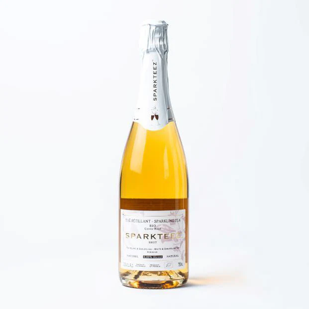 Thé pétillant Hibiscus bio - 75cl (0% alcool) - SSA