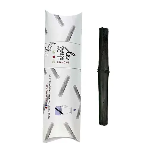 100% natuurlijke en franse bamboe houtskool - 10g