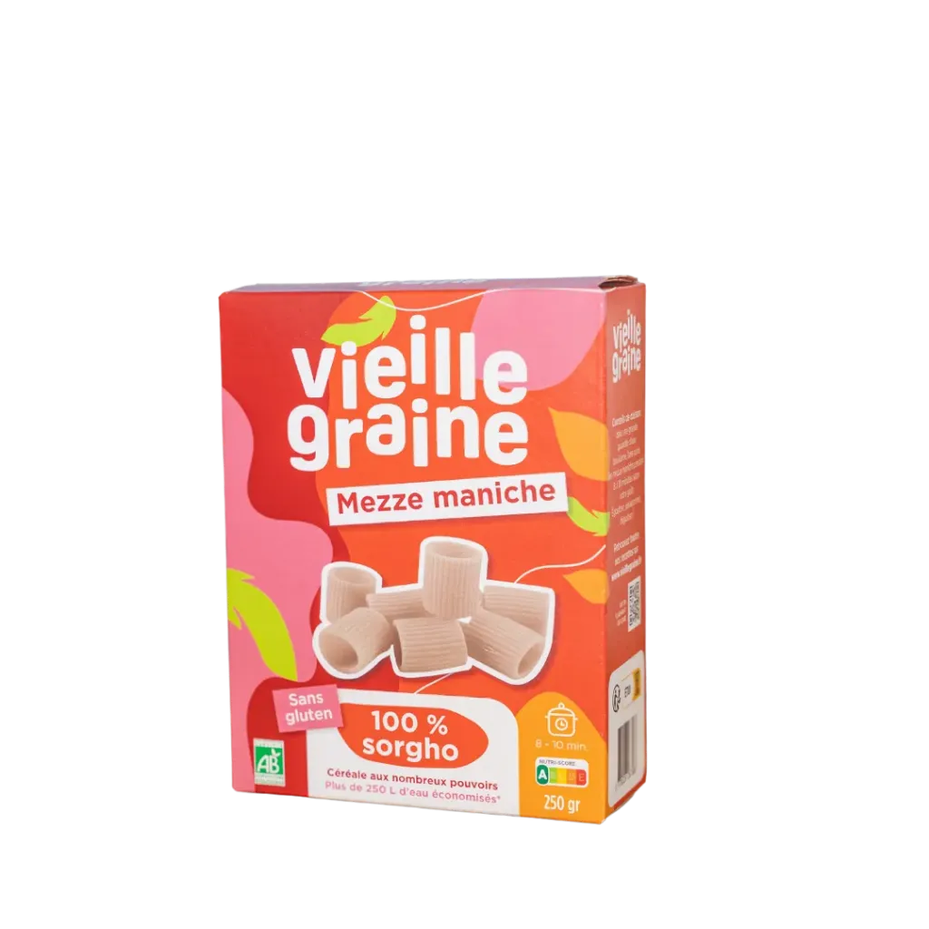 Mezze maniche 100% sorgho  - 250 g