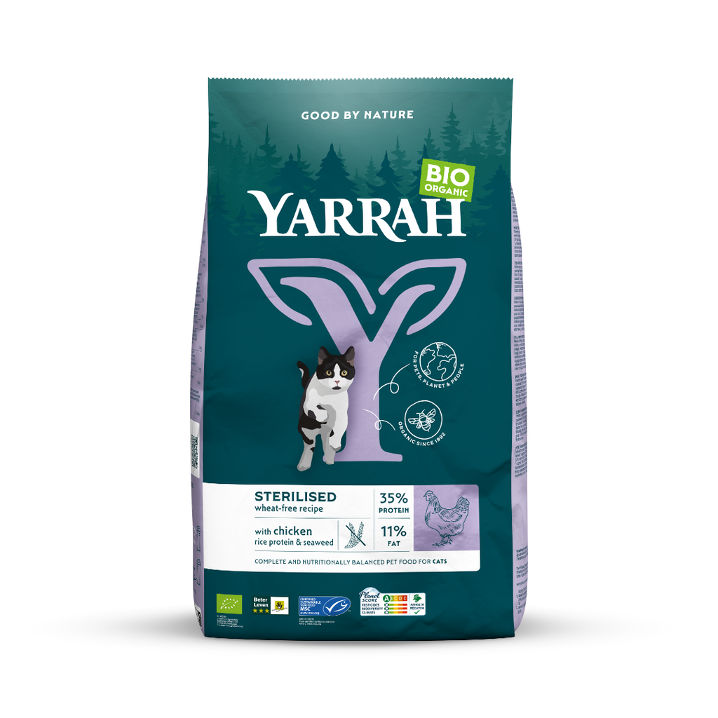 Kattenvoer Droog voor gesteriliseerde katten - graanvrij - 2kg