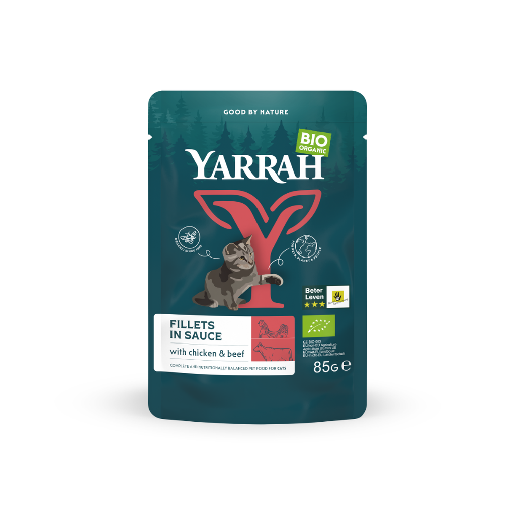 Chats filets en sauce boeuf - 85g