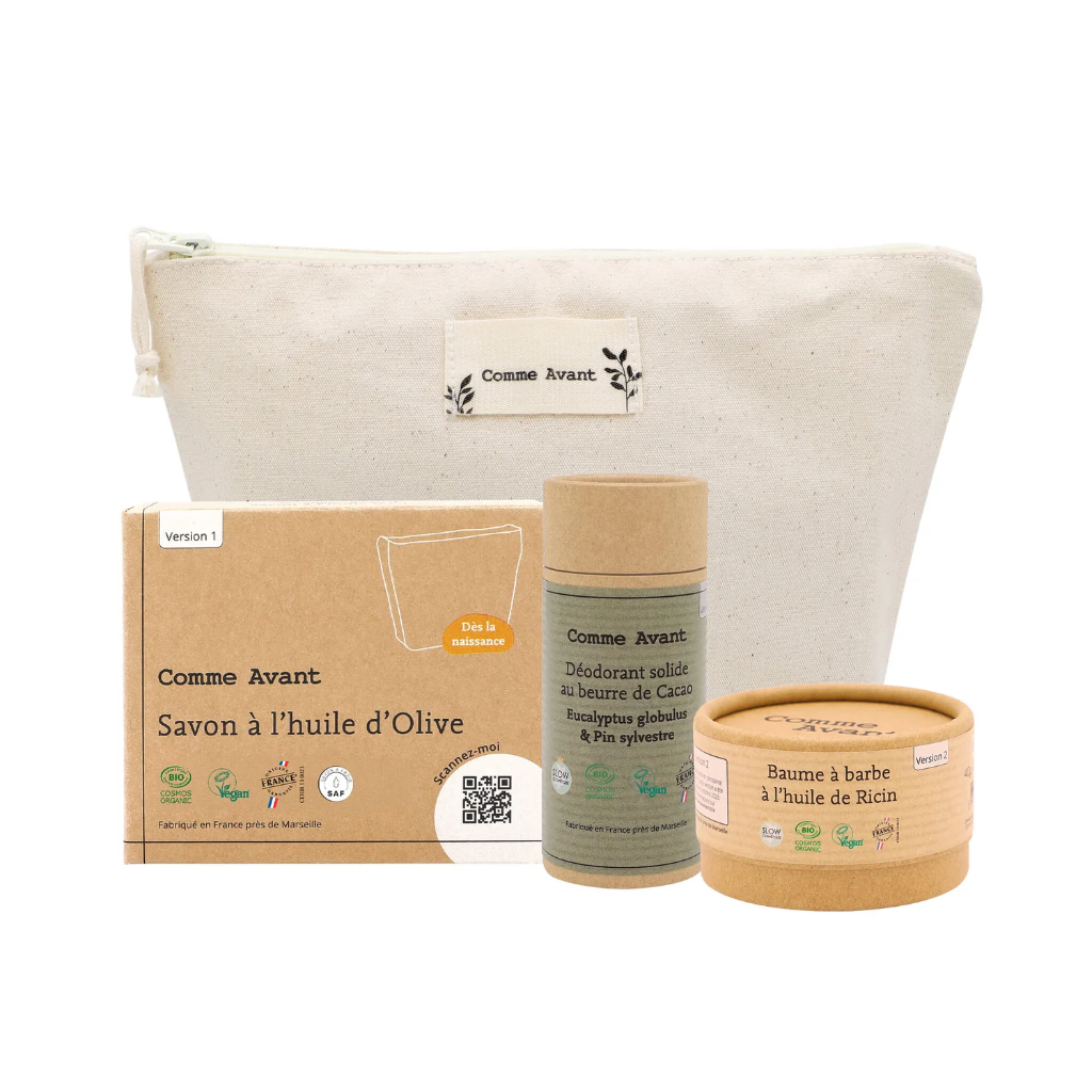 Zero waste men's care box