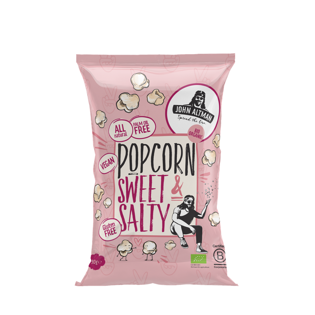 Zoete en hartige popcorn - 90 g