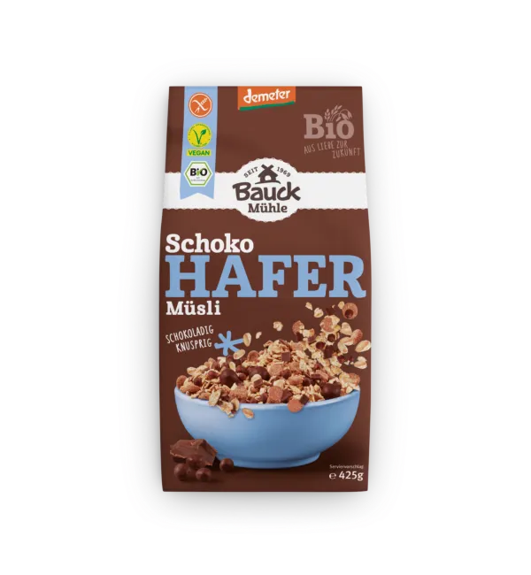 Gluten-free chocolate oat muesli - 425g