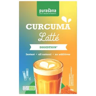 Hot Drinks Curcuma latté - 6 x 10g