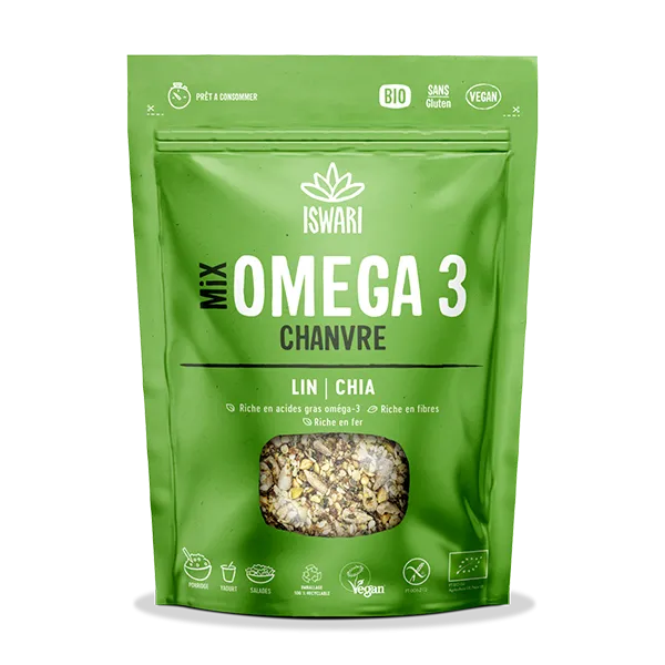 Omega 3 Hemp, Flax and Chia Mix - 200 g