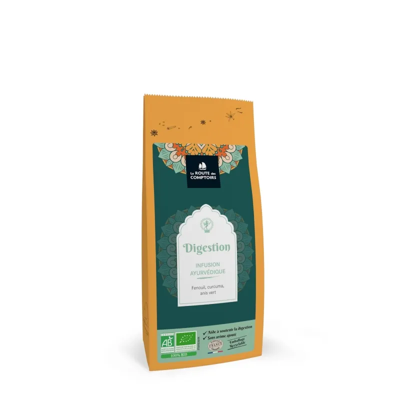 COLLECTION EQUILIBRE - DIGESTION - Fenouil. curcuma. anis vert sachet 70 g