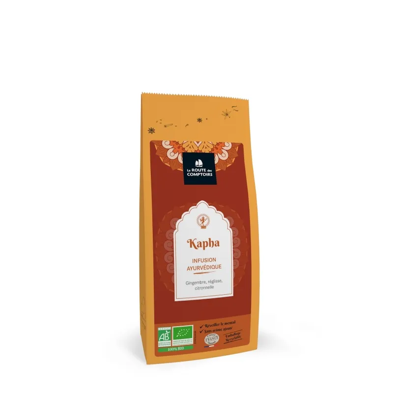 Ayurvédique KAPHA (Gingembre, réglisse, citronnelle) - sachet 80 g