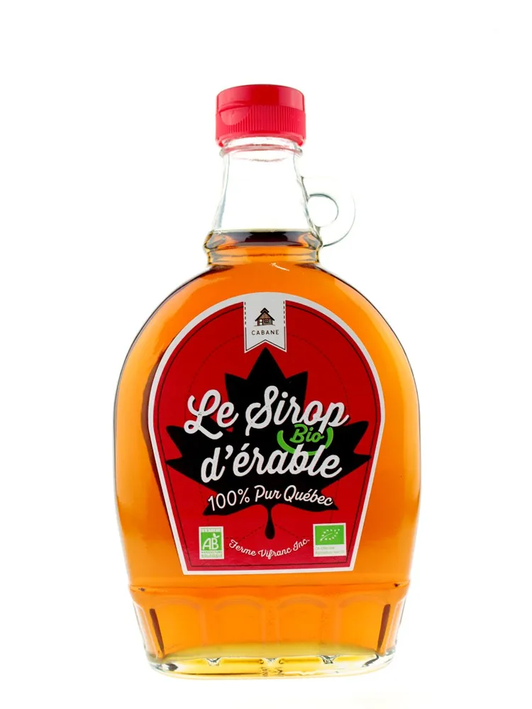 Maple syrup (grade A - amber) - 375 ml