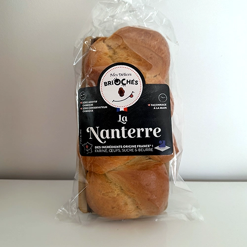 Brioche nature 400 g  bio (miche)