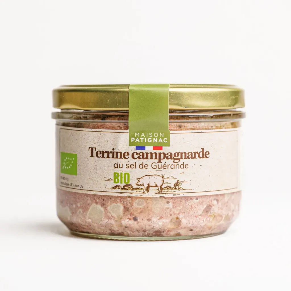Terrine campagnarde au sel de Guérande - 180 g