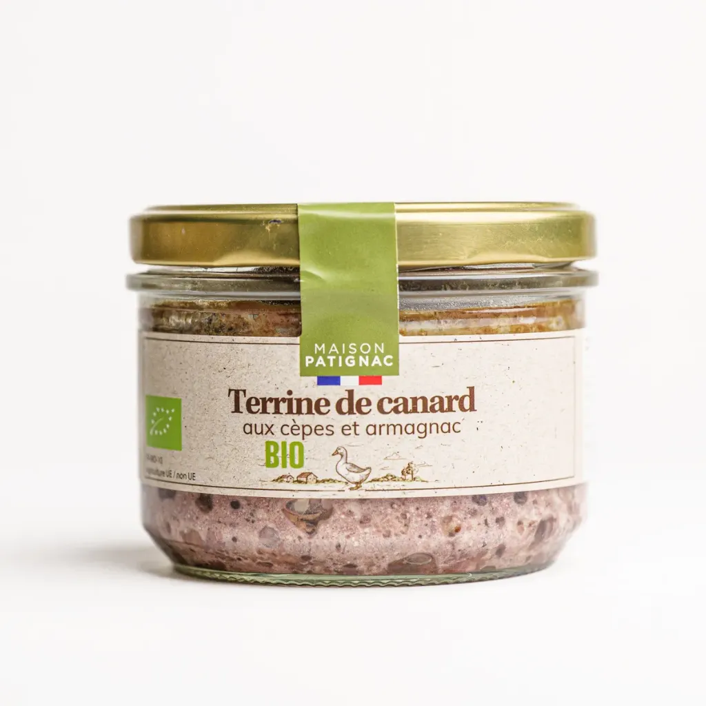 Terrine de canard aux cèpes et à l'armagnac  - 180 g