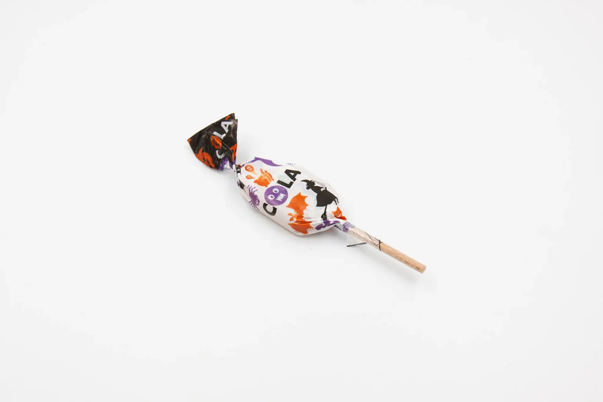 Sucette au cola papillote HALLOWEEN - 50 pc