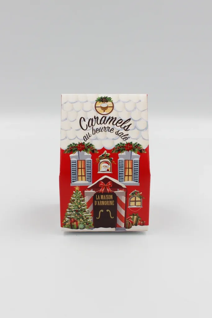Chalet caramel du pêre Noël - 40 g