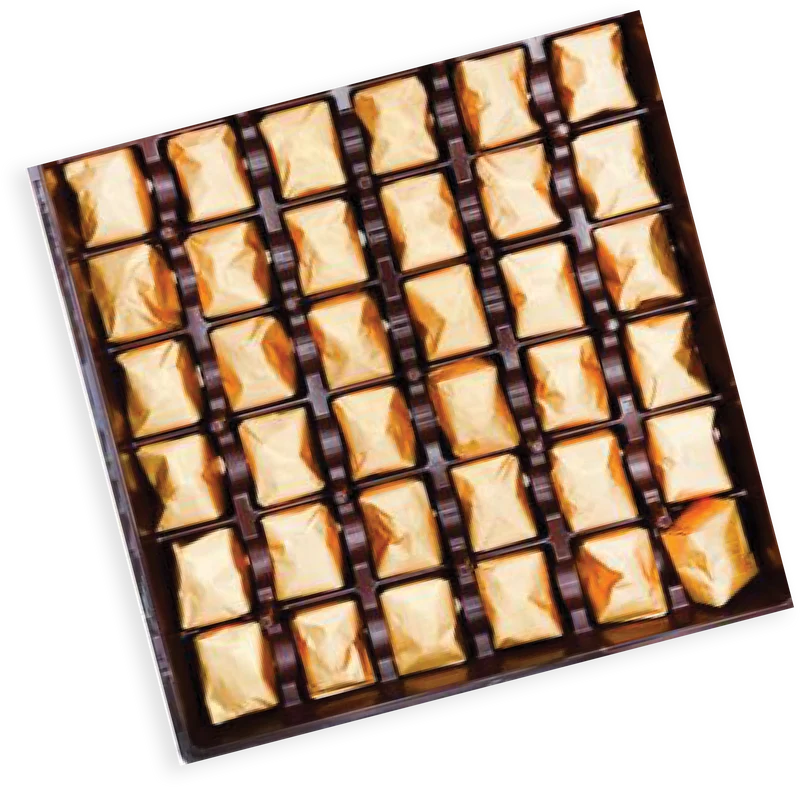 Plateau marrons glacés bio 1,350 - +/-72 pc