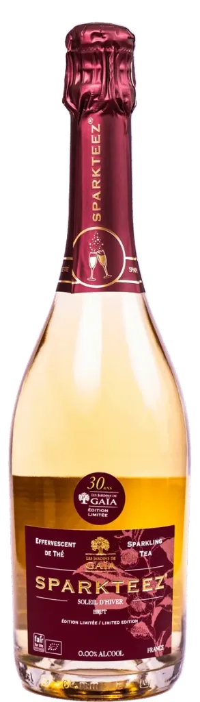 Thé pétillant soleil d'hiver - 75 cl (0% alcool)