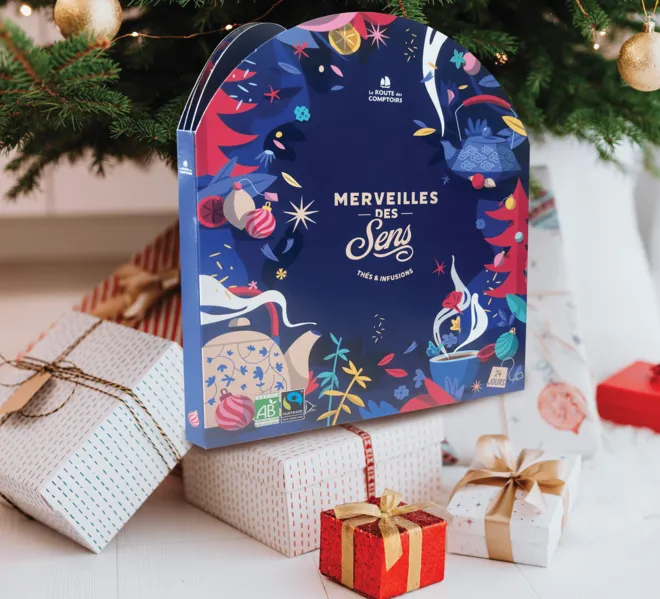 Calendrier de l'avent " Merveilles des sens"