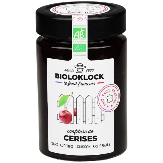 Confiture de cerises - 230 g
