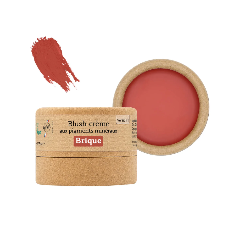 Cream blush with mineral pigments Brick - 10g