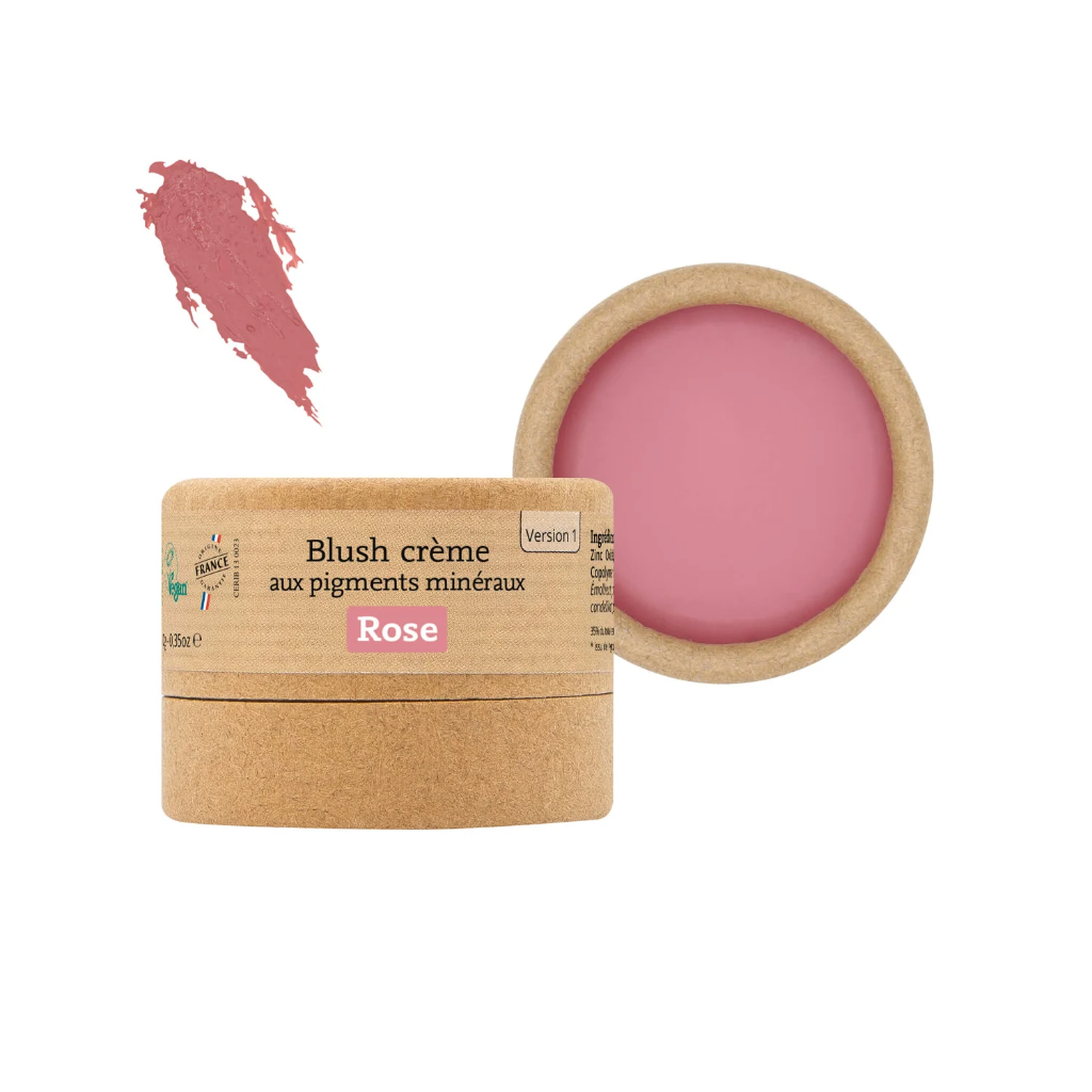 Blush crème au pigments minéraux Rose - 10g
