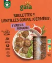 Sprouted red lentil balls with figs & rosemary - 190 g (fresh product)
