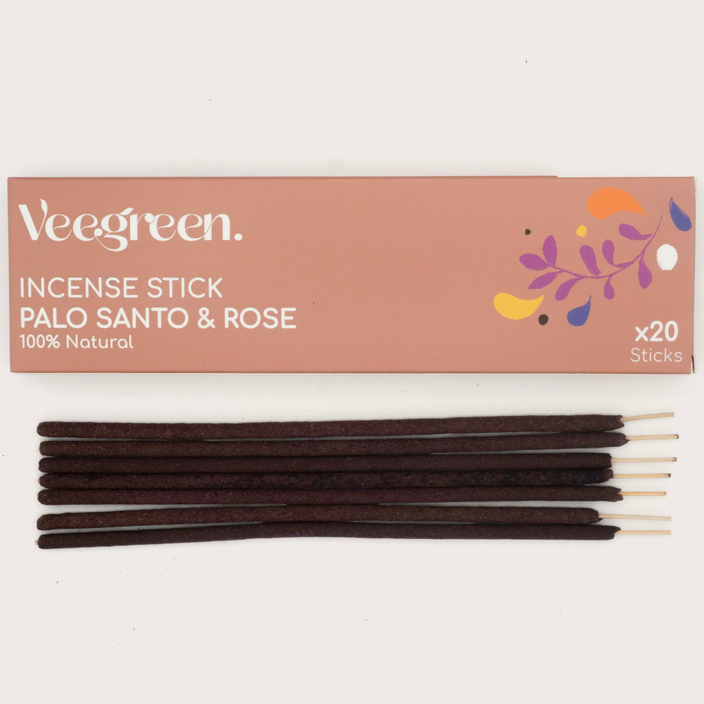 Palo Santo & Rose incense x 20