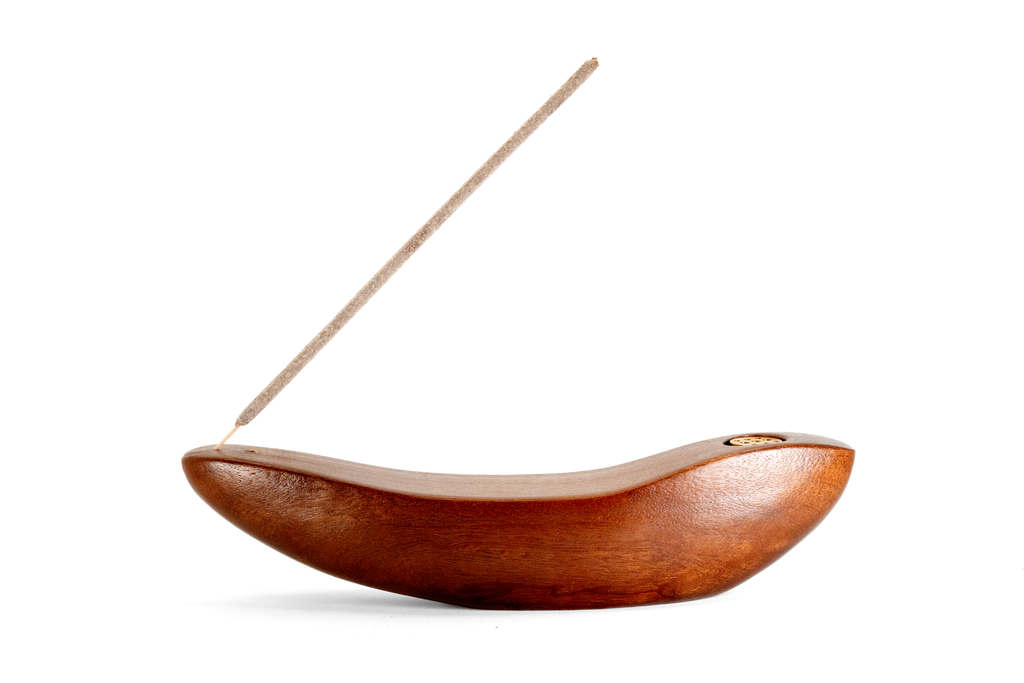 Porte Encens en bois (sapelli)