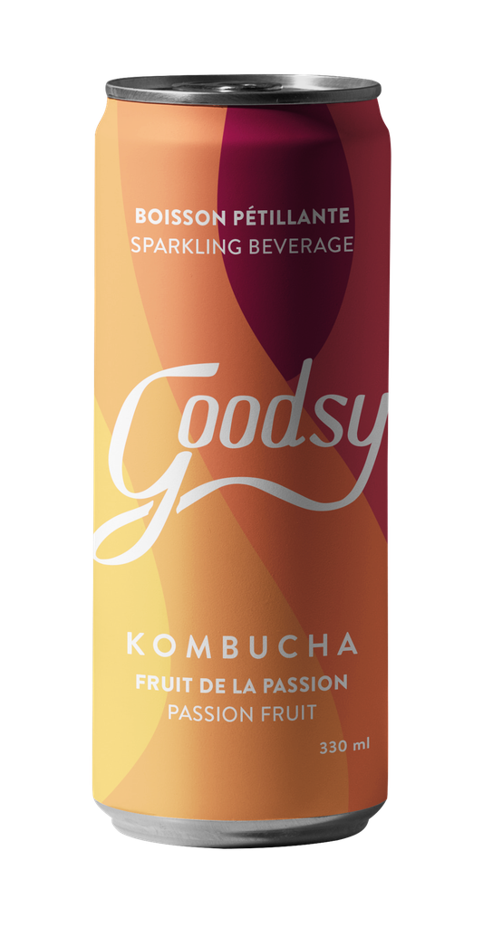Kombucha fruit de la passion - 33 cl