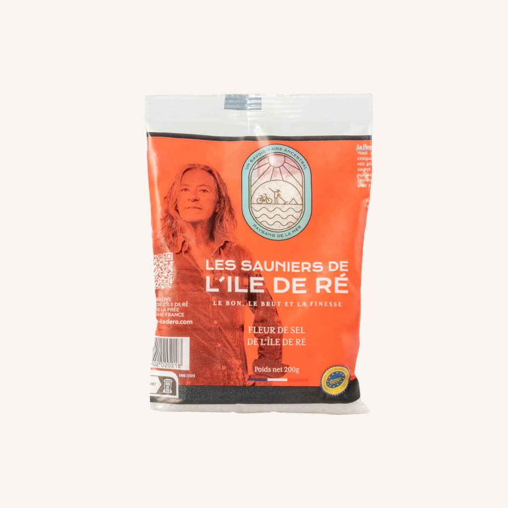 Fleur de Sel sachet - 200 g île de ré IGP