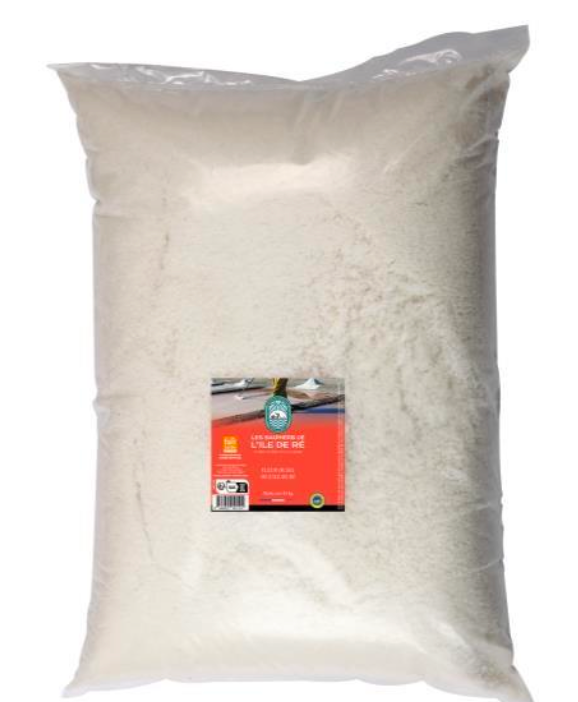 Fleur de Sel sac - 15kg (partenariat LPO - ile de ré IGP)