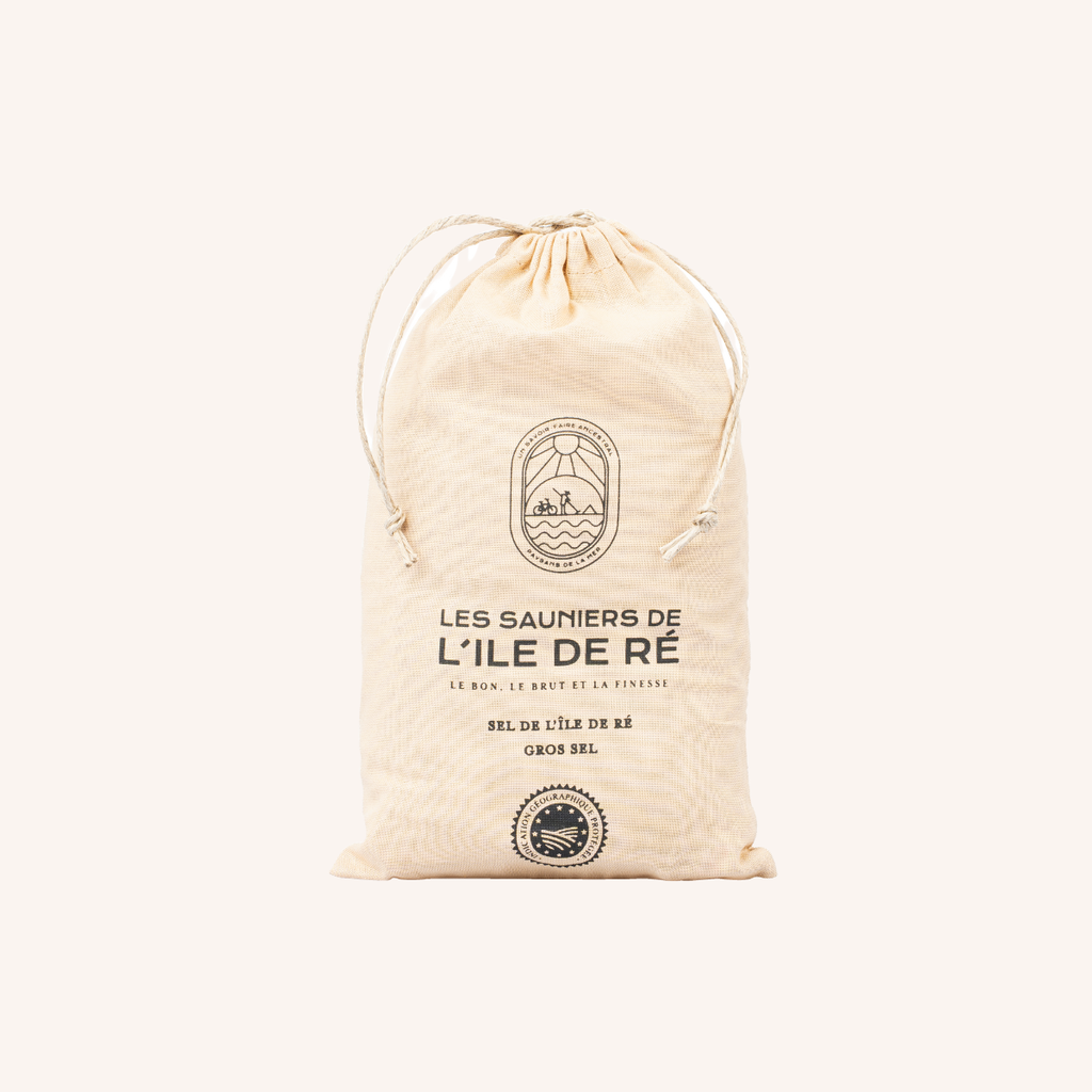 Gros sel sachet en toile - 750g ( Ile de ré IGP)