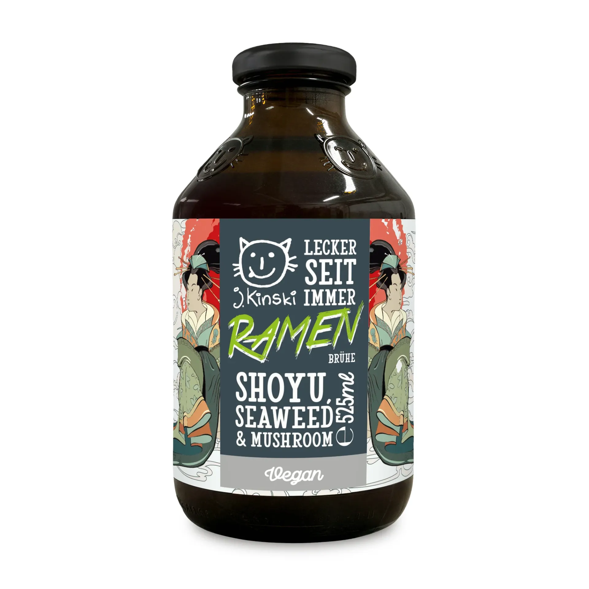 Bouillon shoyu algue champignon bio - 525ml