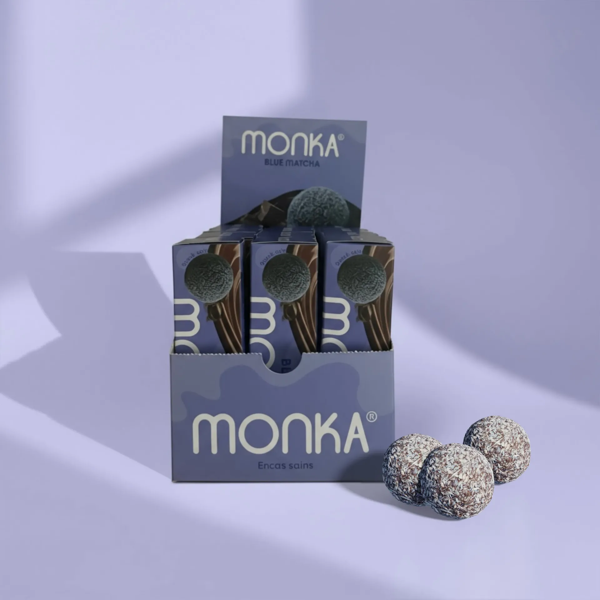 Balls Blue matcha - 3 balls de 18g x 12