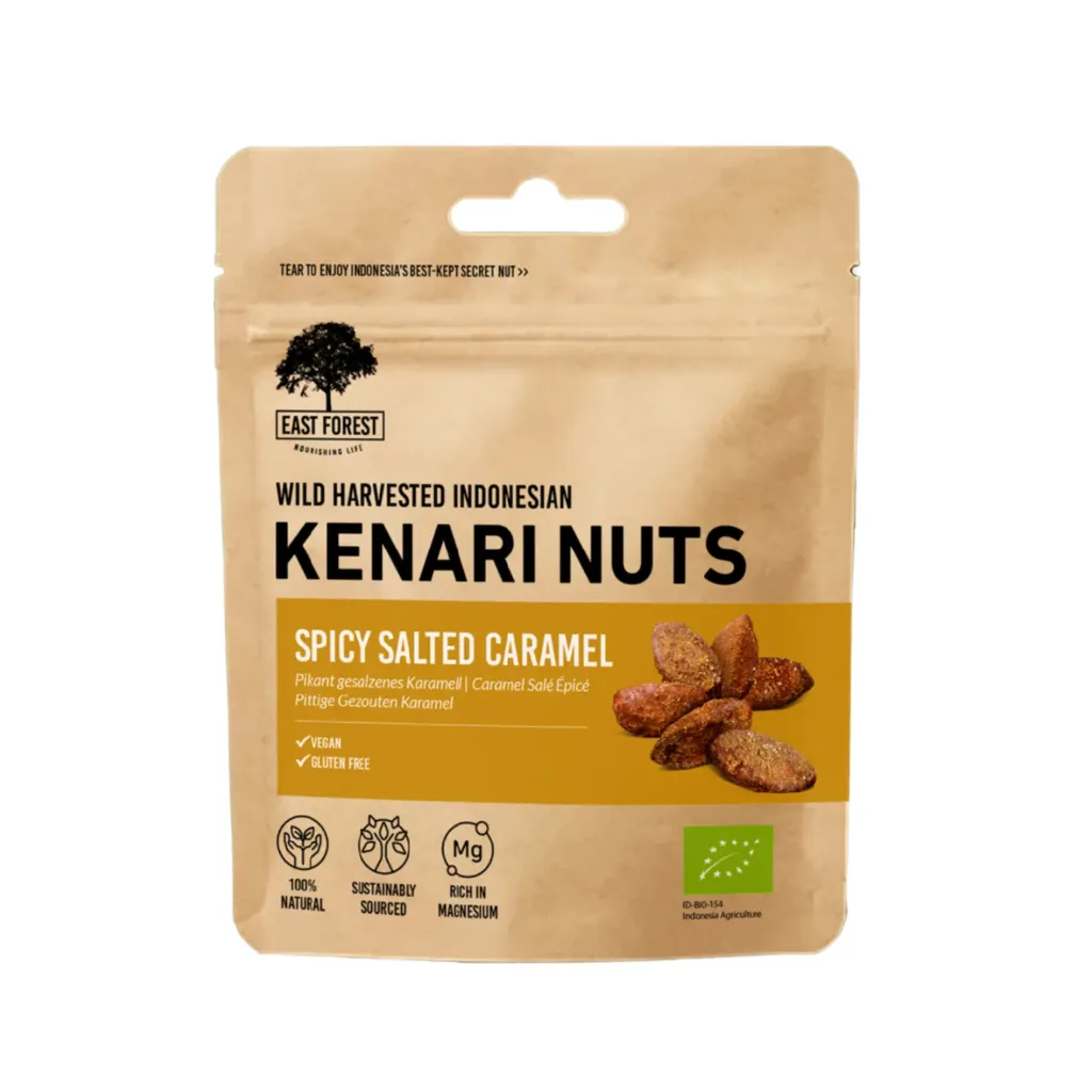 Spiced Caramel Cashew Nuts - 30g