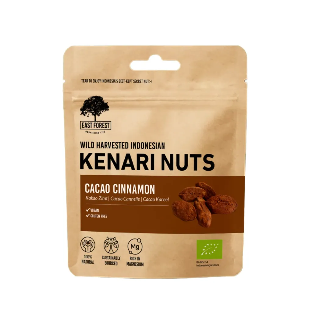 Kenari nuts with cocoa and cinnamon - 30g