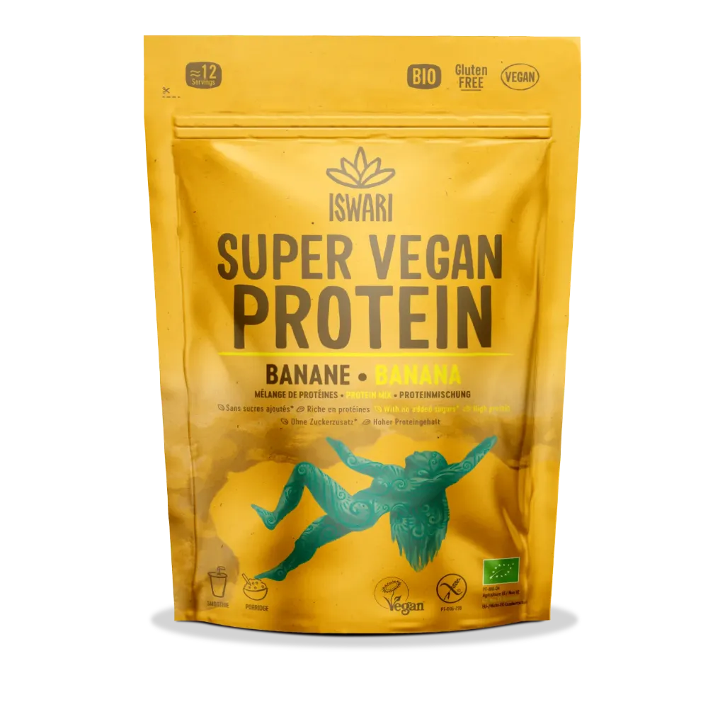 Super vegan protein banane bio - 250g