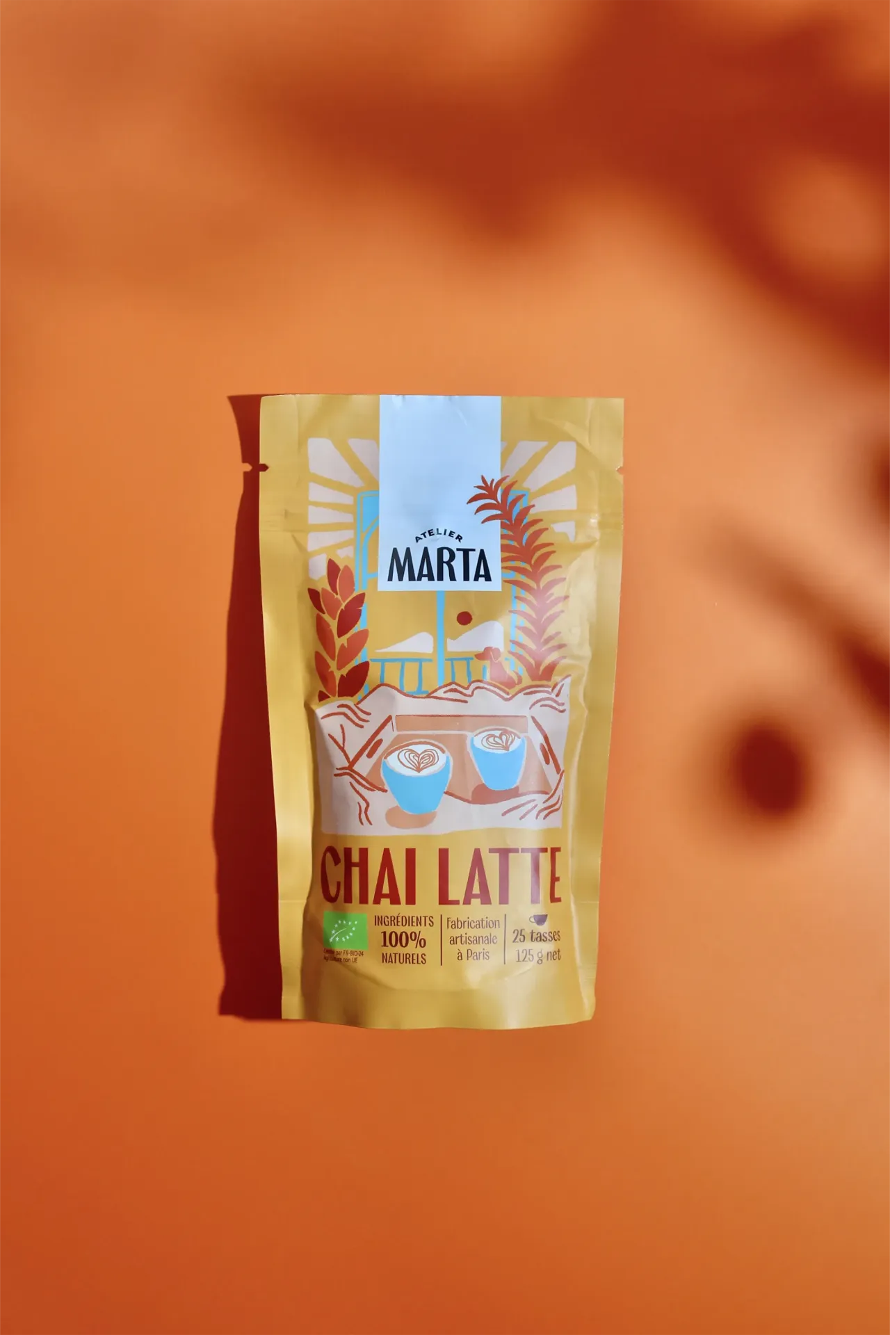Chaï latte bio - renforce - 125gr (25 tasses)