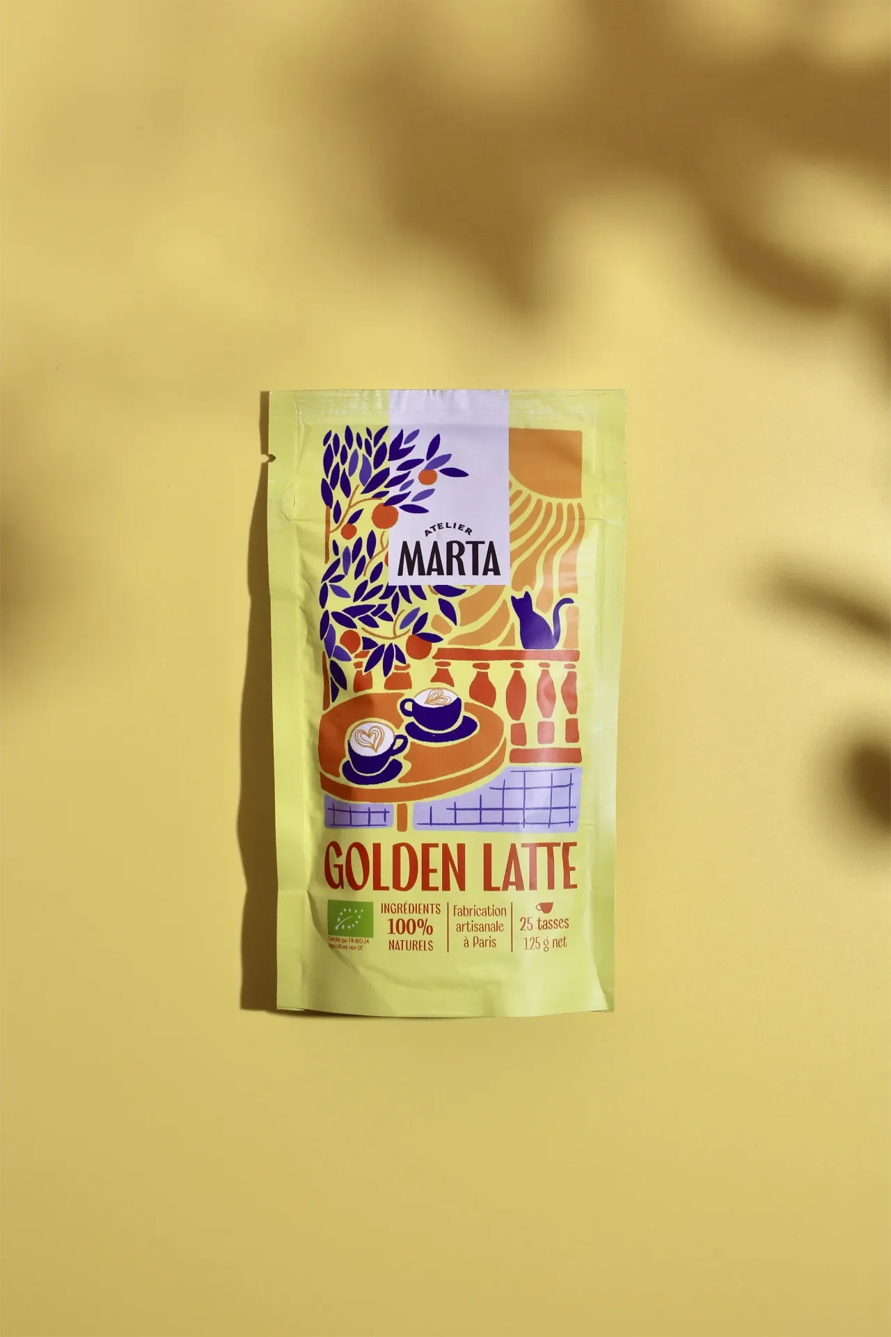 Golden latte bio - equilibre- 125gr (25 tasses)
