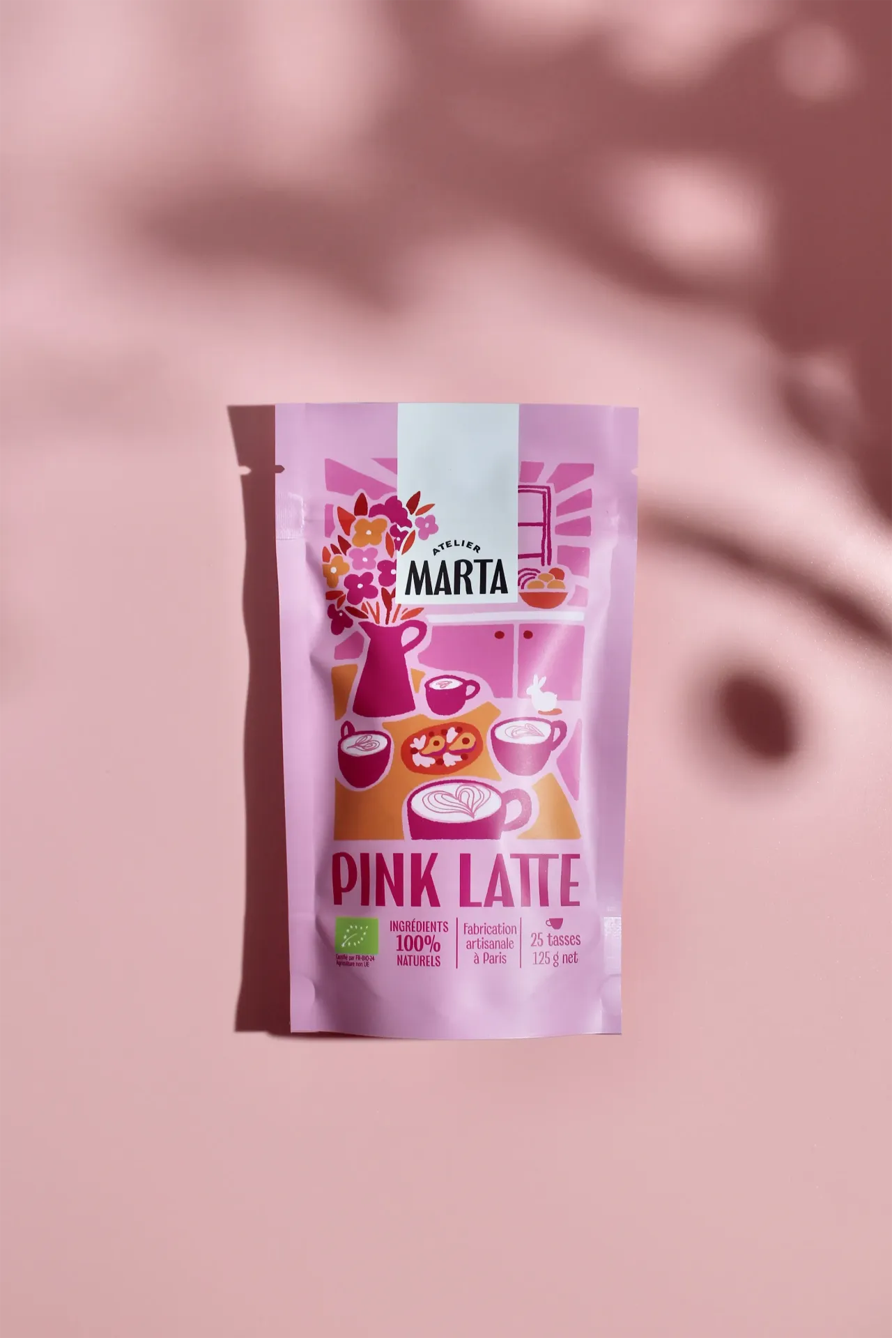Pink Latte - Boost - 125gr (25 tasses)