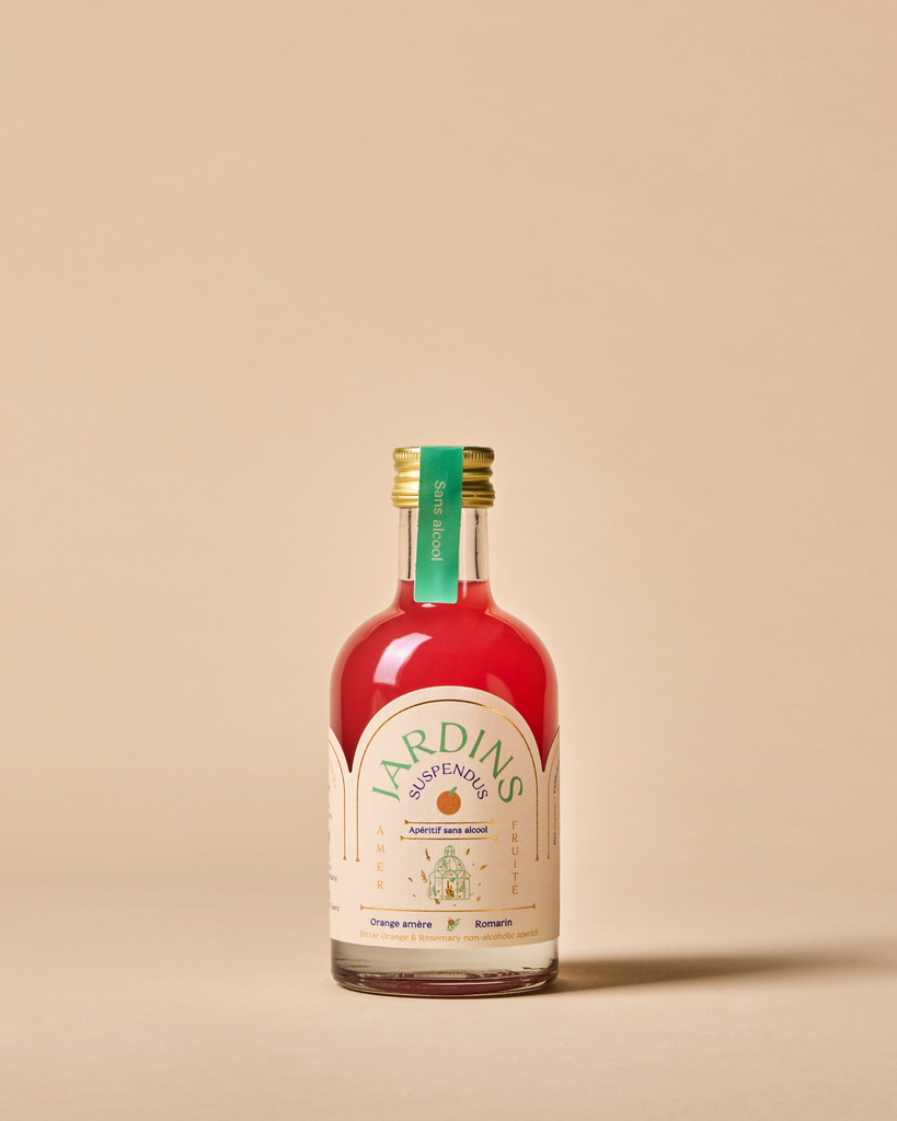 Apéritif sans alcool bio jardins suspendus (orange amère & romarin) - 20 cl
