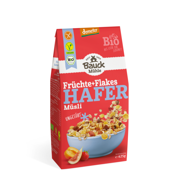 Muesli avoine sans gluten aux fruits & flakes SSA - 450g