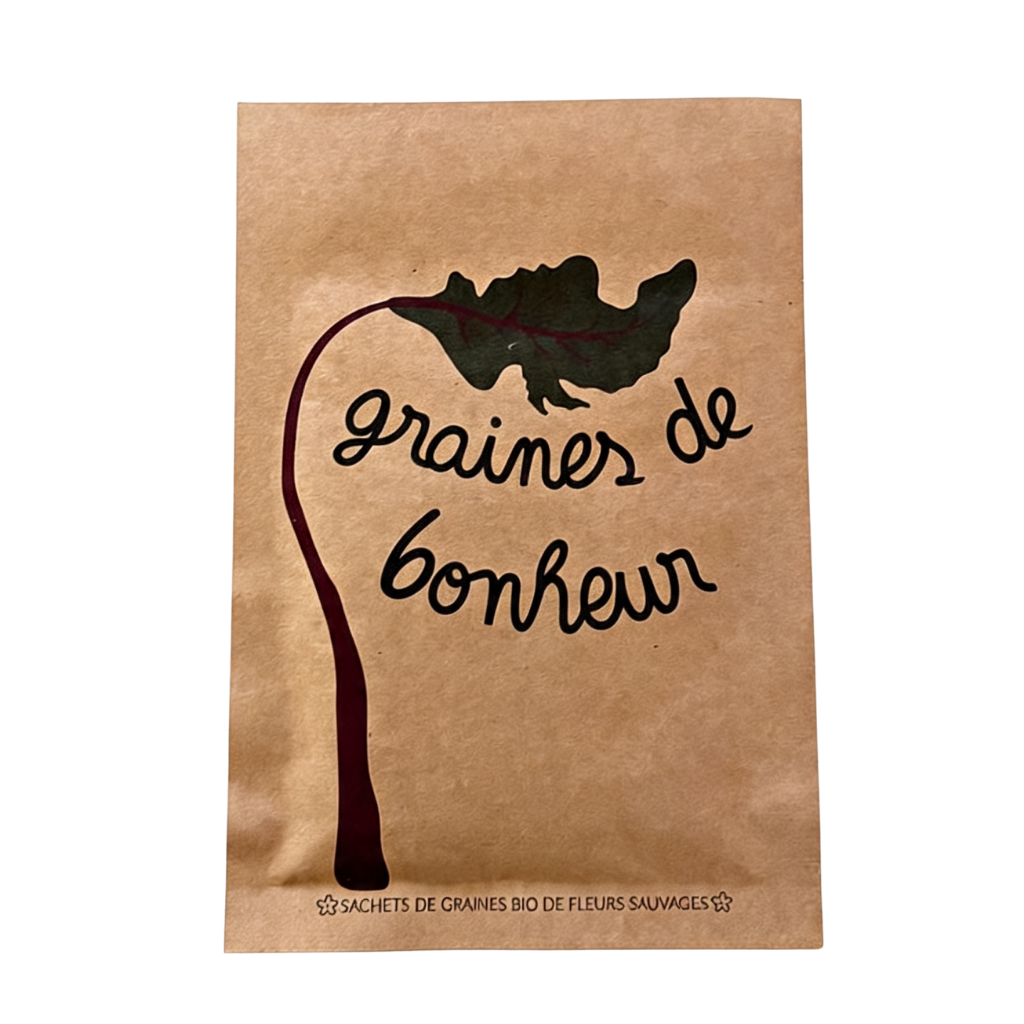 Sachet message : Graines de bonheur