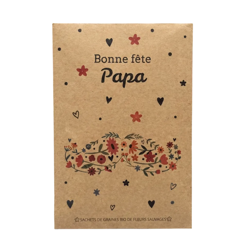 Sachet message : Bonne fête papa