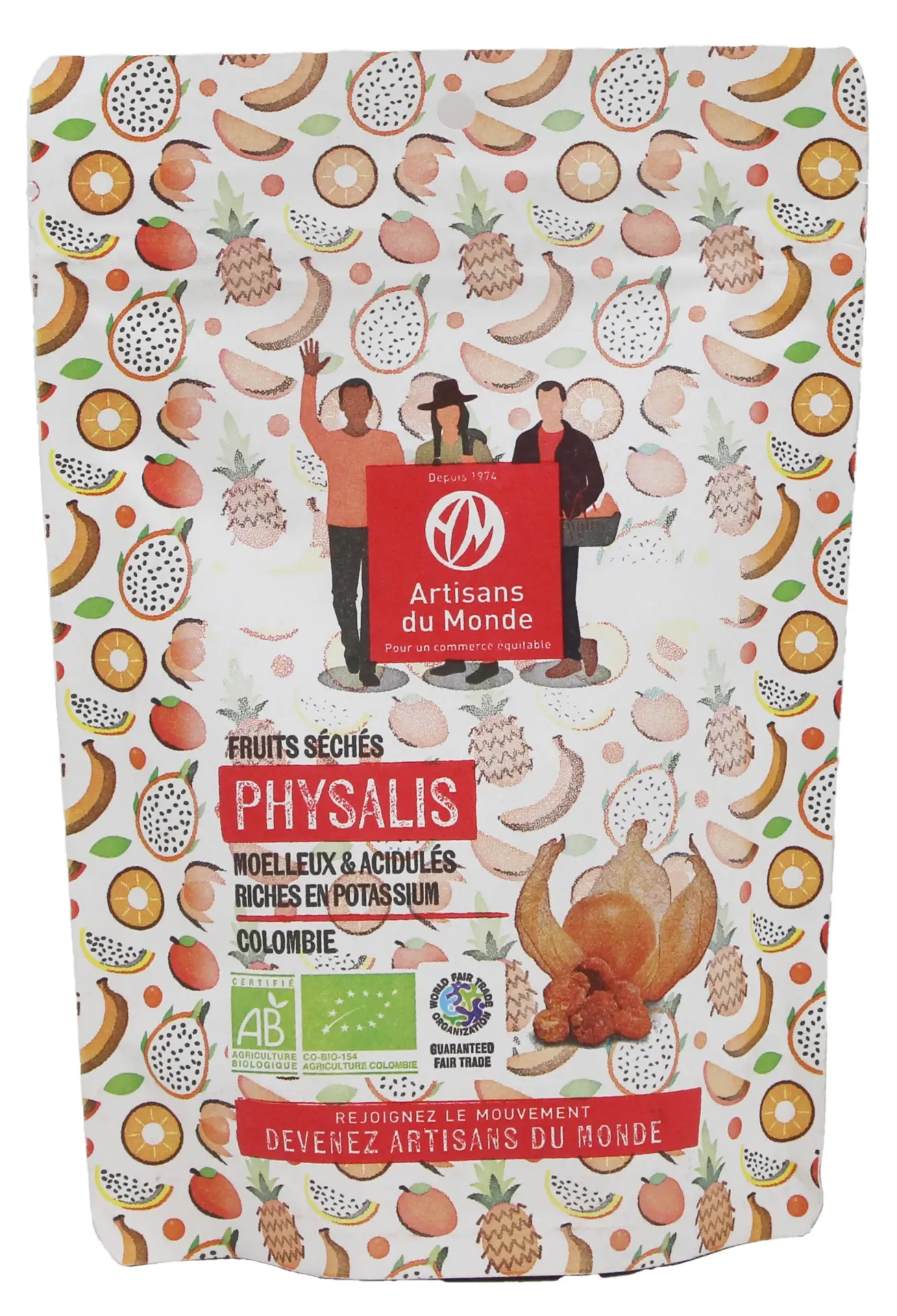 Physalis séchés de Colombie -100g
