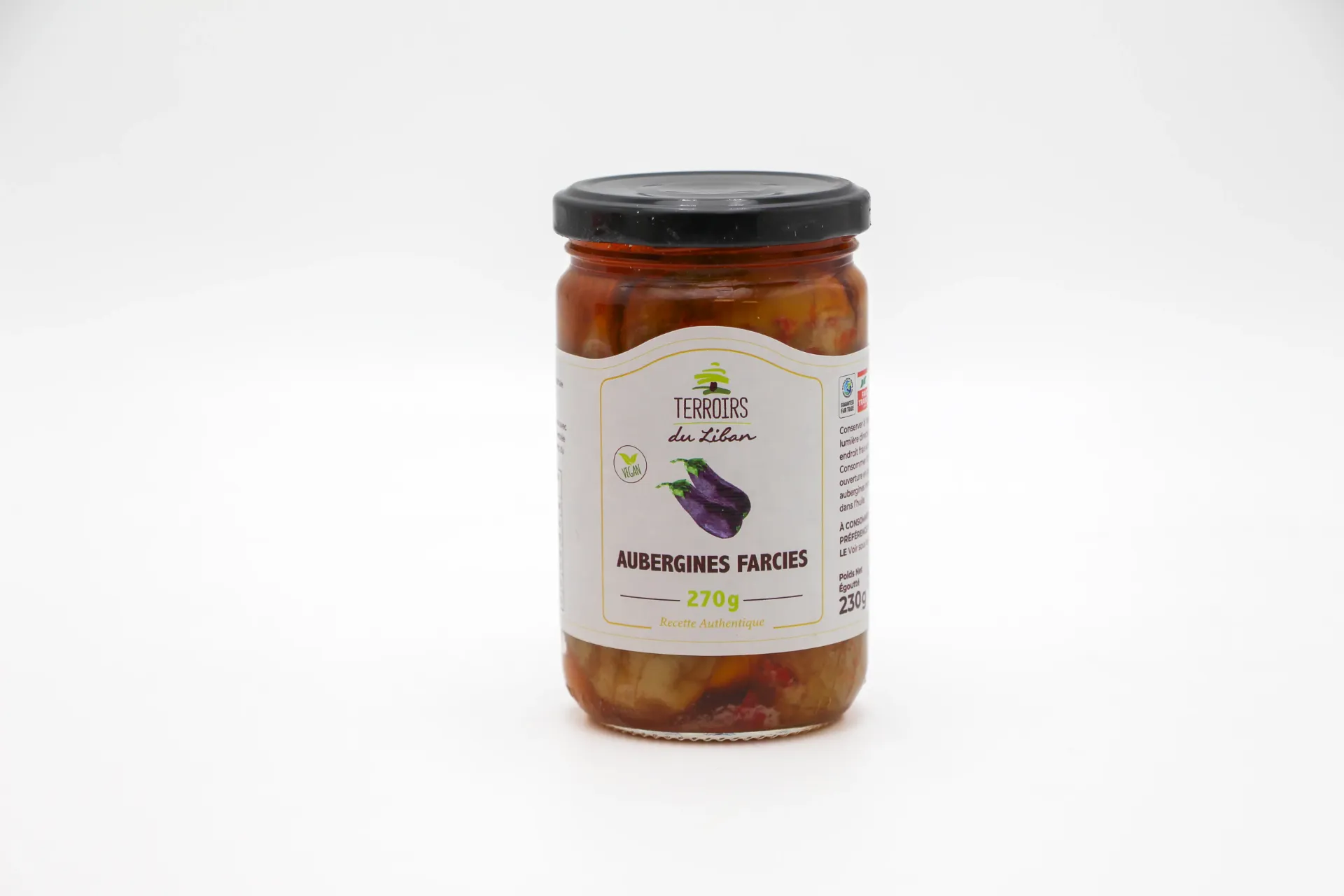Aubergines farcies, 270g