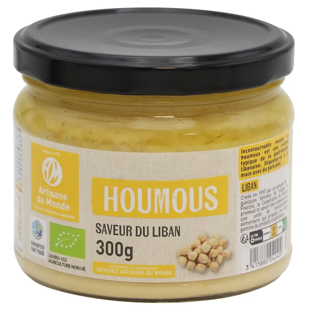 Houmous huile d'olive du Liban, 300g