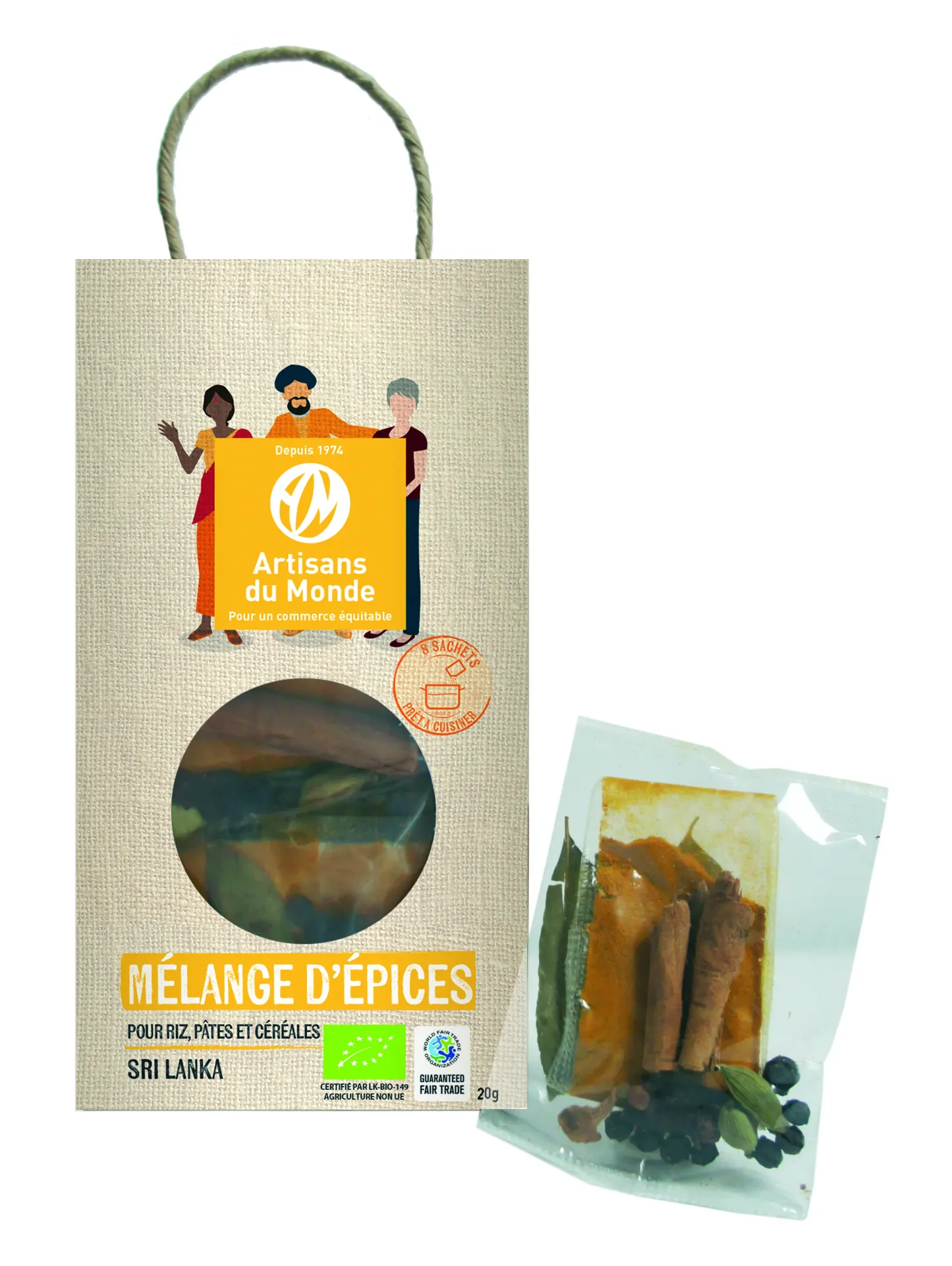 Mélange épices du Sri Lanka - 20g