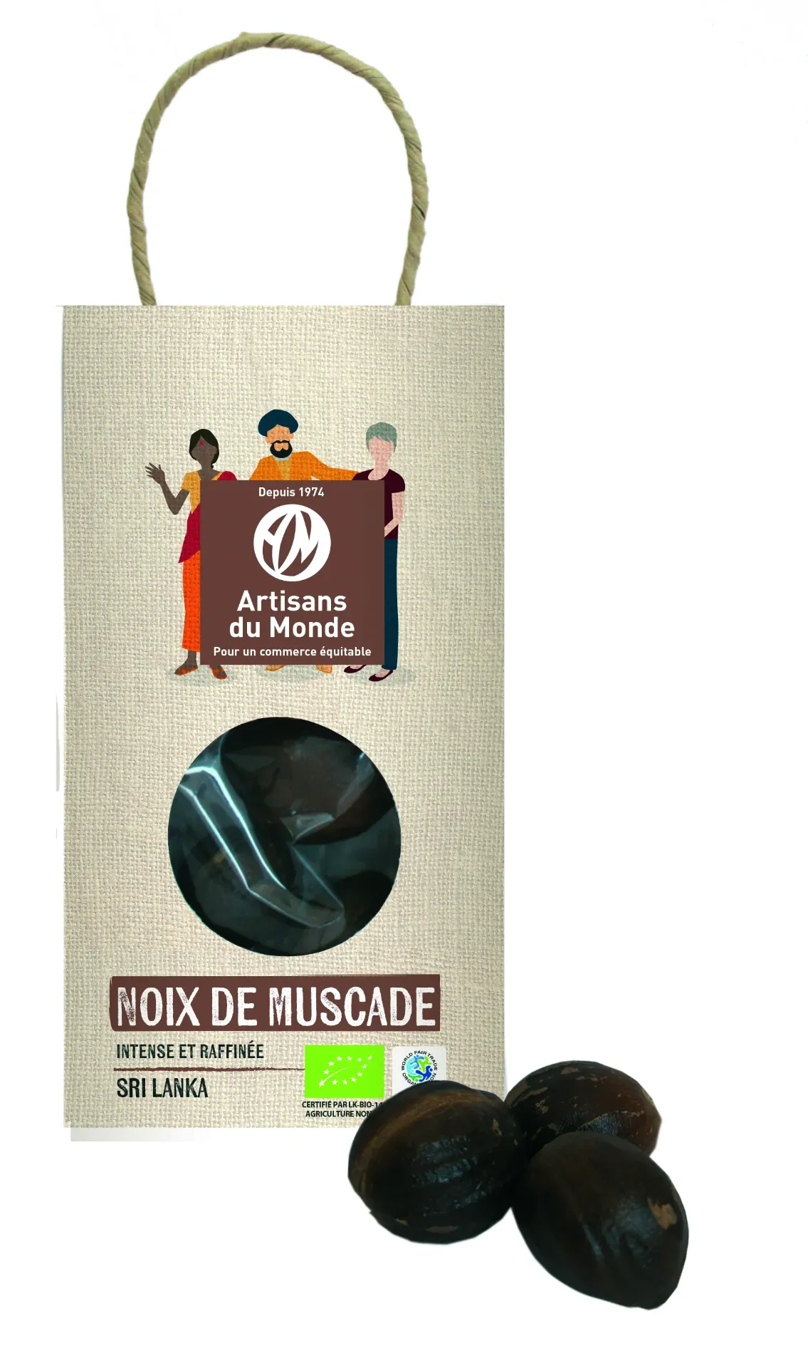 Noix de Muscade du Sri Lanka x3 -10g